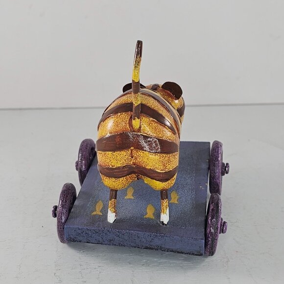 Ganz Metal Kitty Cat Pull Toy Folk Art Inspired Figure - Picture 5 of 8